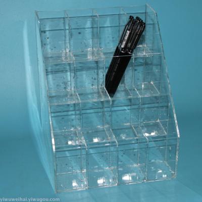 Yiwu weihai new design fashion foton pen acrylic pen display frame