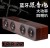 Hot style wooden home wireless blue speaker gift customization