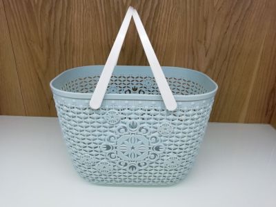 Sell PP plastic hand basket, vegetable basket, fruit basket, toy basket