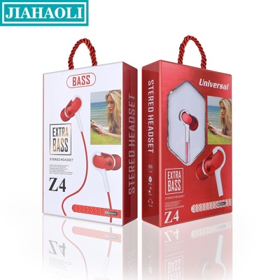 Jhl-re062 new in-ear boxed neutral headphones heavy bass trend with microphone universal headphones.