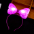 Bow hairpin, a Luminous Korean version of flash Minnie mickey headband fluorescent headband children 's toys hot sale