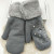 Women's Warm Finger Gloves Winter New Korean Fashion Brushed and Thick Finger Gloves Factory Wholesale Direct Sales