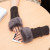 Knitted Imitation Fur Gloves Wool Female Sh Autumn and Winter Warm Wool Mouth Fashion Square Arm Sleeve Short Factory Wholesale