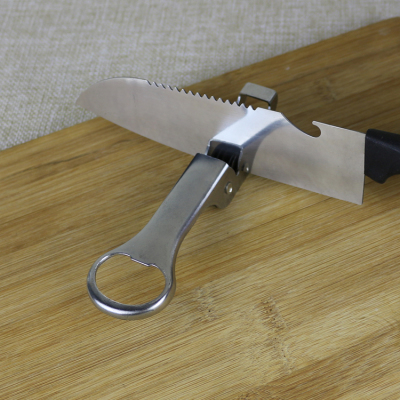 Multi-purpose knife sharpener household kitchen knife sharpener quick grinding knife grinding kitchen knife can open beer