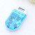 Portable medication reminder, electronic timing reminder transparent mini double-case medicine box, smart alarm clock