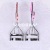 Eyelash curler stainless steel permanent coiling long false eyelash cream makeup assistant tool holder