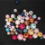 ABS imitation pearl ball bead 6-20mm color straight hole bead clothing bag hair accessories hang accessories manufacturers direct sales