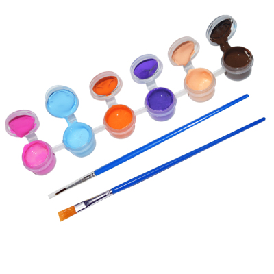 Manufacturers wholesale 2 ml acrylic + 2 pens DIY kite special watercolor acrylic pigment art pigments