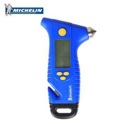 Michelin multi-functional safety hammer tech tire pressure counter display strap light cutter 4205T093