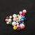 ABS imitation pearl ball bead 6-20mm color straight hole bead clothing bag hair accessories hang accessories manufacturers direct sales