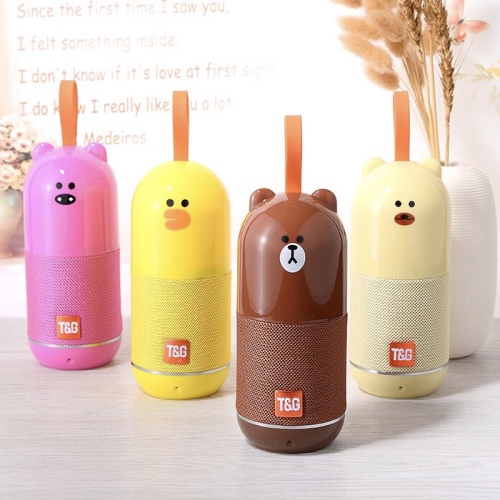 TG-502 Cartoon Wireless Bluetooth Audio Cute Animal Outdoor Portable Handle Bluetooth Speaker