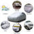 Different Sedan Size Outdoor Sun UV Protection Waterproof Silver Coated Polyester Taffeta 170T Car Cover