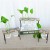 Creative wooden frame watercress vessel for household green plant glass vase small fresh wooden handicraft decoration