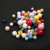 ABS imitation pearl ball bead 6-20mm color straight hole bead clothing bag hair accessories hang accessories manufacturers direct sales