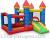 Direct manufacturers of nylon cloth small inflatable castle inflatable toys naughty Fort Castle trampoline jumping music