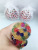 Decompression toys release colorful beads ball 6.0cm grape ball release pranks squeeze happy toys