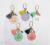 2019 popular new acrylic engrave oil dripping key chain, gift package decorative hanger