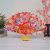 New China style Wing Chun plastic fan Lady dance fan Rose Cloth fan wholesale Foreign trade * wedding fan