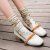 Fall and winter new female socks creative fashion of golden fleece stretch socks glitter and drill pile socks