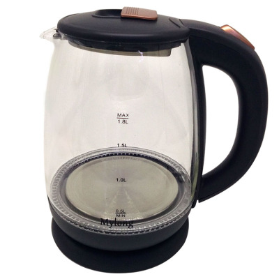 Electric kettle household automatic power cut transparent boiled water bubble tea large capacity bubble tea
