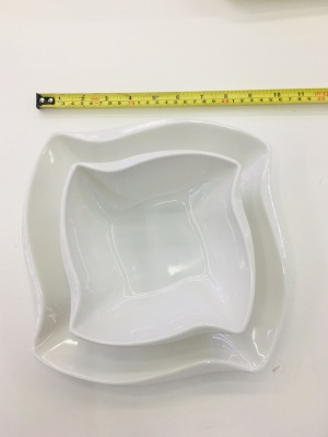 Pure white tableware high grade tableware