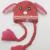 Cute rabbit ears woollen hat with the sound of the same net red one pinches long ears can move children air bag hat