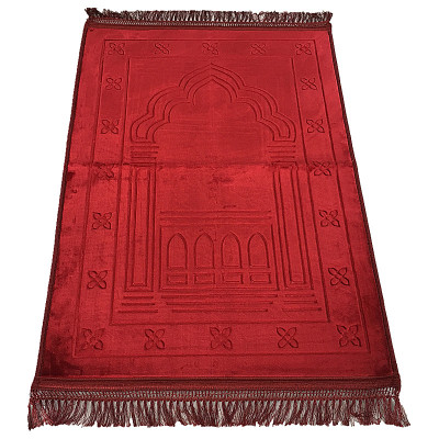 Plain Embossed 80 × 120cm Prayer Mat 1kg