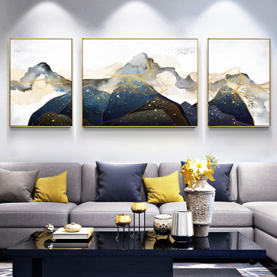 Manufacturers direct modern simple abstract decoration painting northern Europe hanging painting sanlian hotel