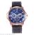 Classic simple number face crystal shell domineering male watch