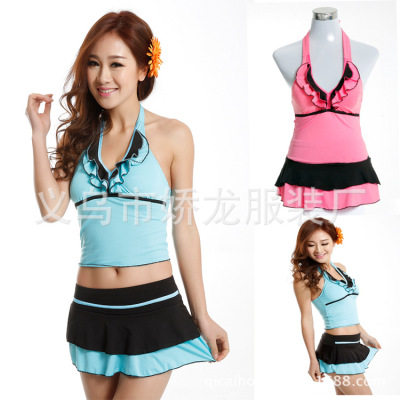 Swimsuit ladies separate two-piece bathing suit hot spring female swimsuit factory direct selling