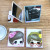 Cartoon cute portable mirror cosmetic mirror small square folding gift mirror gift practical