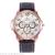 Classic simple number face crystal shell domineering male watch