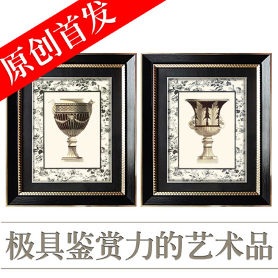 Gb7040-1 postmodern decorative painting, flexible assembly painting for hanging art crafts in living room and restaurant