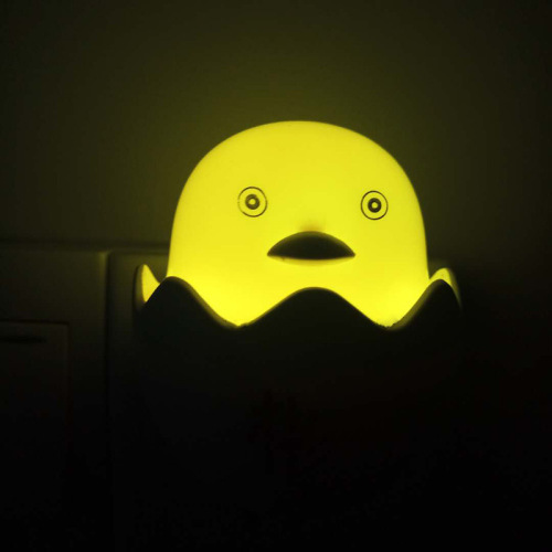 foreign trade exclusive for small yellow duck light control small induction night lamp smart lamp bedroom bedside lamp small gift customization