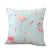 Flamingo rich velvet back cushion sofa pillow Nordic simple wind home pillowcase
