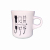ZAKKA cup matte white cat cup office coffee cup simple premium water cup