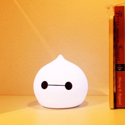 foreign trade exclusive for smart small induction night lamp water drop silicone night lamp rechargeable led corridor aisle light