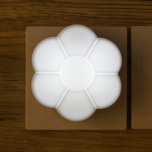 foreign trade exclusive for five-pointed star owl round feet ce certification external regulation round feet small night lamp led induction