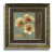 Gb7040-1 three flowers postmodern exquisite art and craft painting living room bedroom restaurant for all!