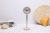 Fashion Creative 3-Inch Straight Bar Alarm Clock Desktop Standing Grandfather Clock Macaron Color Small Metal Alarm Clock