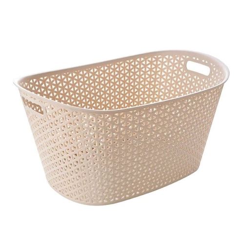 rattan-like desktop storage basket fruit storage basket large plastic storage basket bathroom portable small basket storage basket