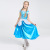 Princess Cinderella dress girl dress frozen spring children's dress aisha aisha girl dress hot style