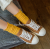 Hosiery manufacturer wholesale new pure color heap hosiery lace loose women's socks in stockings