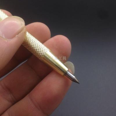 Tungsten steel alloy tip hard pen - shaped alloy steel marking needle for tile cutting steel needle marking tool