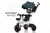 New 1-3 - year - old 2-6 - year - old children's soft seat tricycle bicycle manufacturers wholesale four - in - three