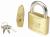[Factory Direct Sales, Low Price Supply] Supply One-Word Imitation Copper Iron Padlock