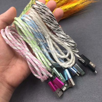 1 meter jelly charging line 2 meter /3 meter android phone extension cord