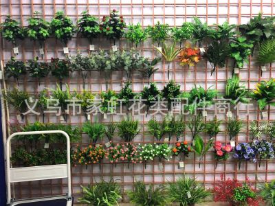 Yiwu jiahe import and export co., LTD New samples of Chinese rainbow flower and leaf on display