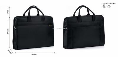 Kangbai handbag file bag file bag F6807Laptop bag