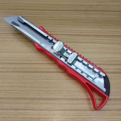 Steel push self - lock art cutter knife knife office stationery wallpaper do manual knife